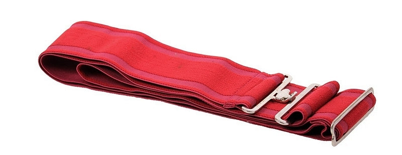 QHP Blanket Girth Elastic Red