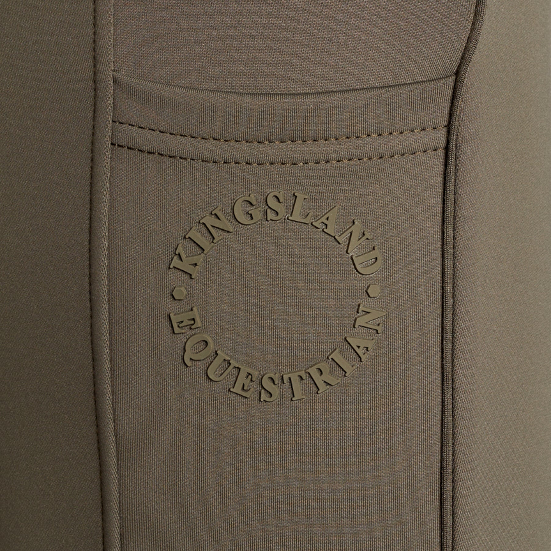 Kingsland Women's Breeches KLKornelia KneeGrip Green Black Ink