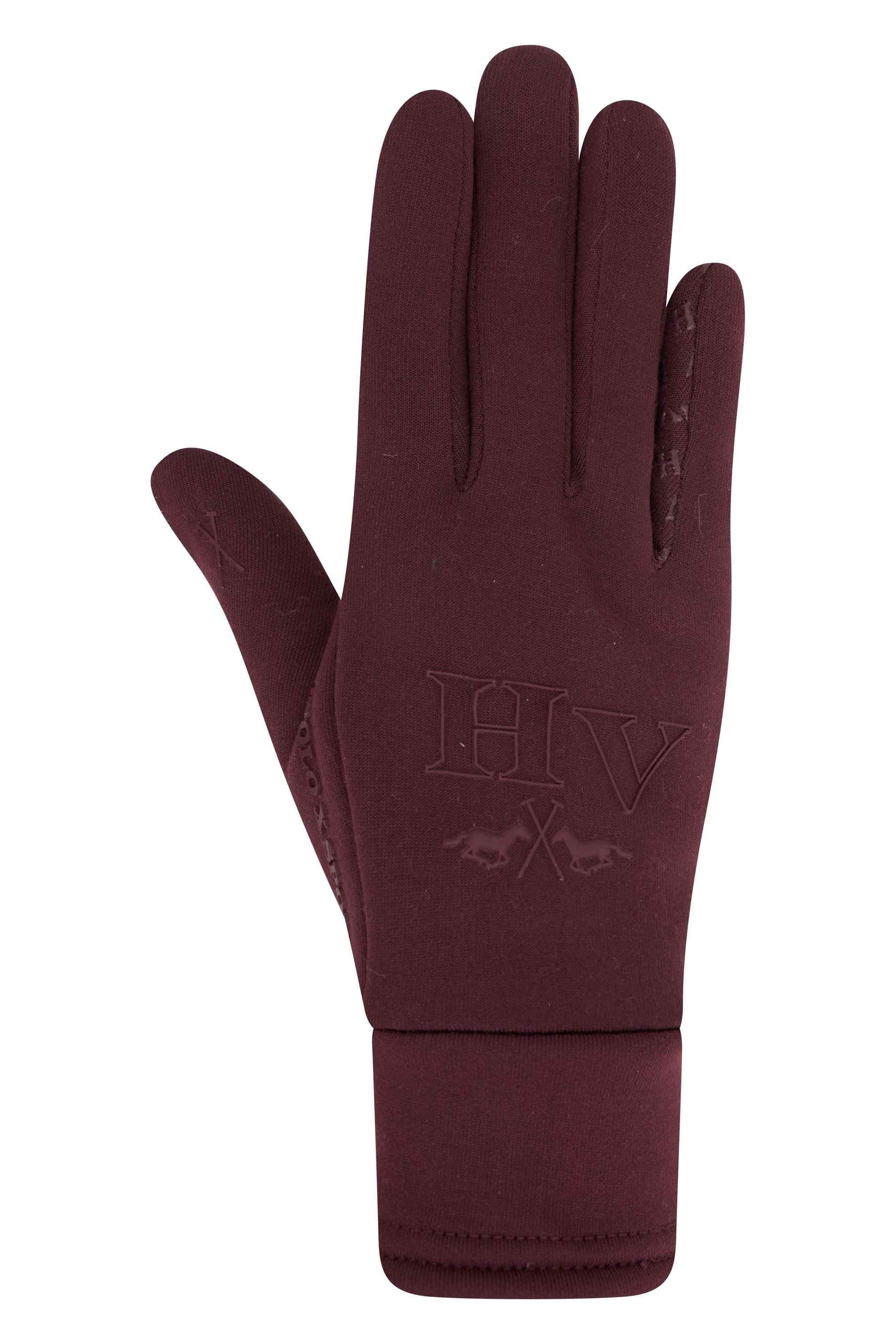 HV Polo »Women's Riding Gloves Dark Berry