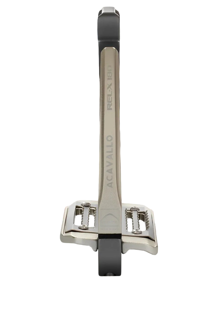 Acavallo Sicherheitssteigbügel Rel-X 180 Titan/Nickel