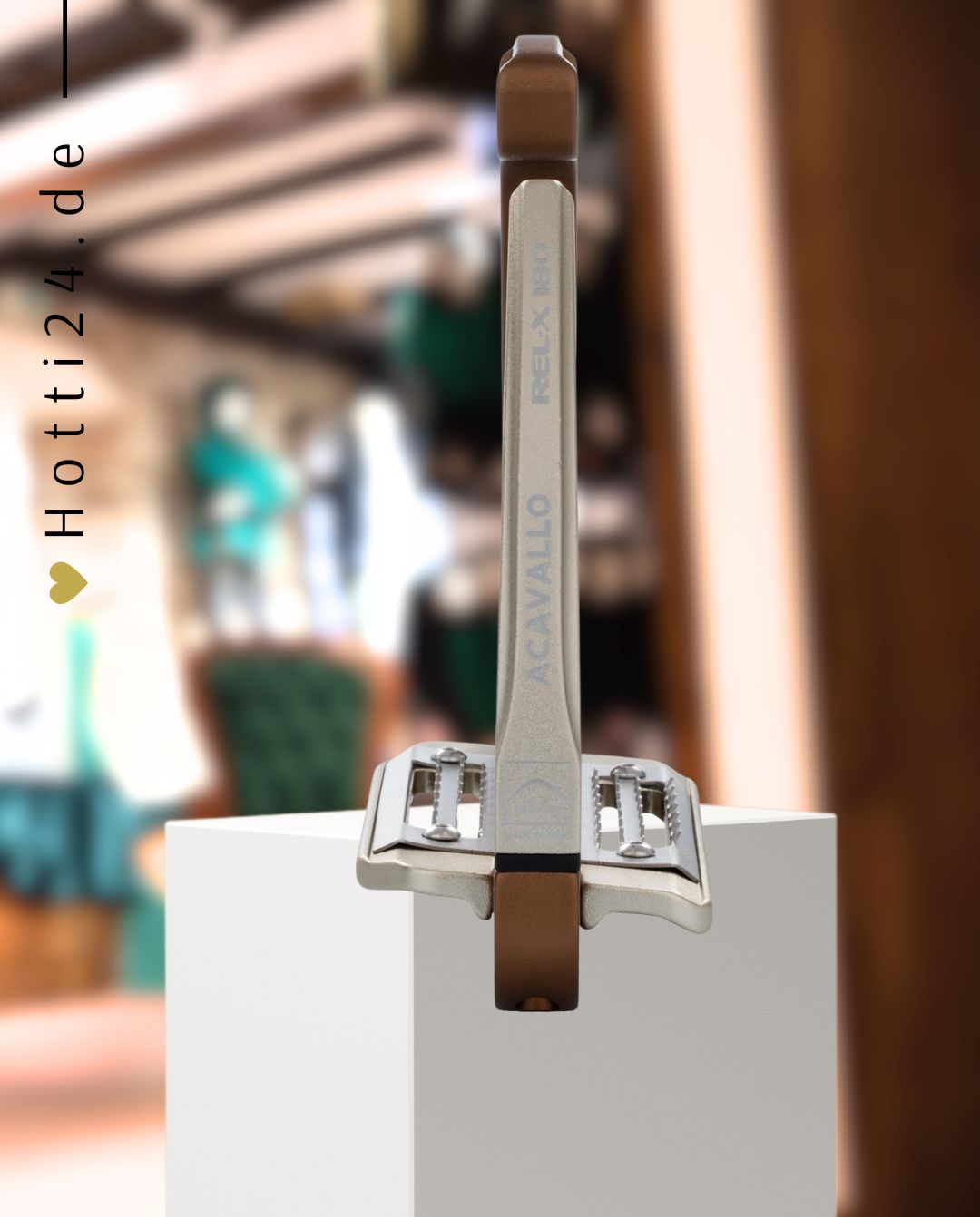 Acavallo »Sicherheitssteigbügel Rel-X 180 Golden Brown