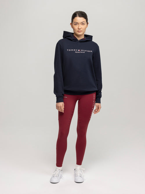 Tommy Hilfiger Equestrian® »Damen & Herren Hoodie Williamsburg Blau, bietet alles, was Sie von einem Hoodie erwarten würden, mit zusätzlichem Stretch für eine sportlichere Leistung im und außerhalb des Sattels. Mit einer kontrastierenden elastischen Kordel Artikelnummer th13mhoo765-0044 erhältlich bei www.Hotti24.de