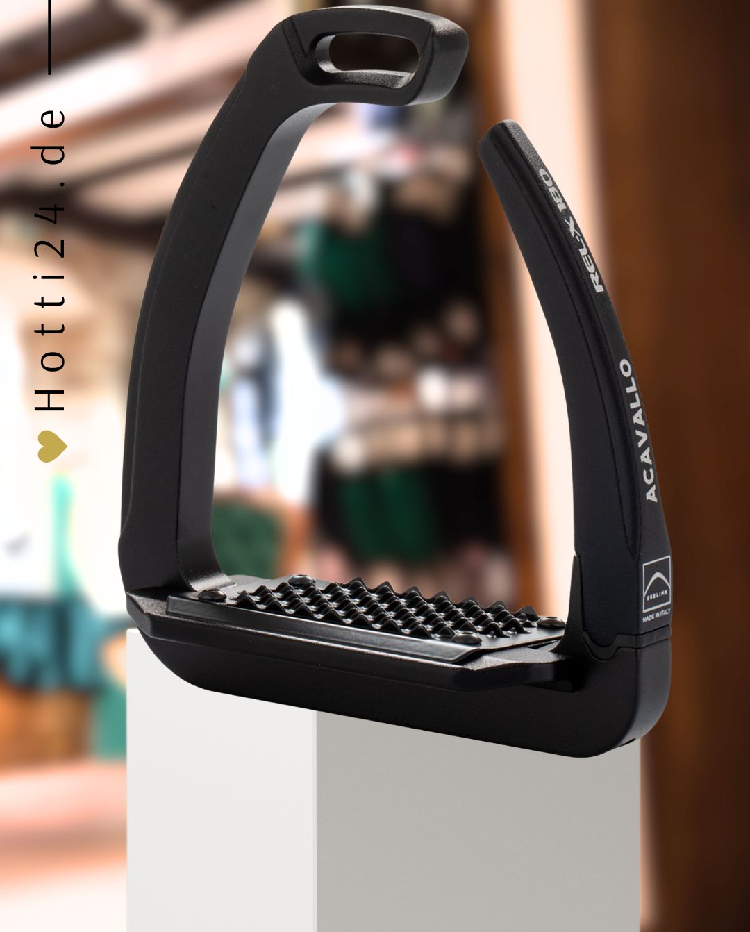 Acavallo »Sicherheitssteigbügel Rel-X 180 Black