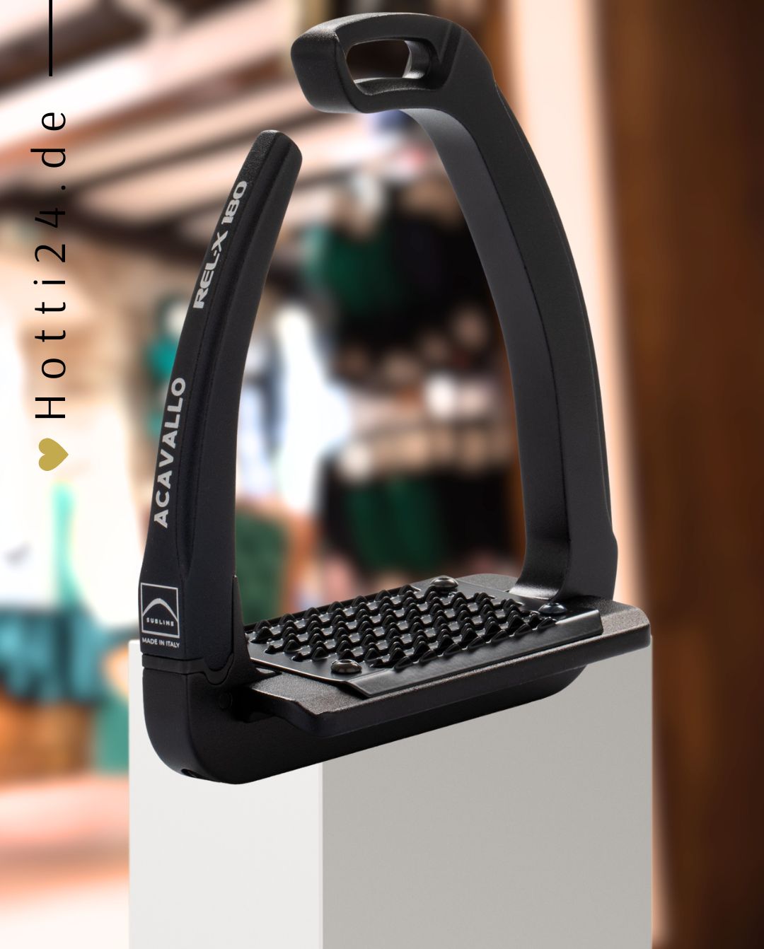 Acavallo »Sicherheitssteigbügel Rel-X 180 Black