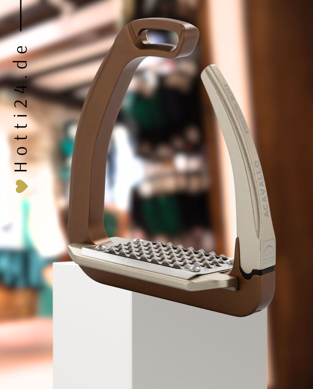 Acavallo »Sicherheitssteigbügel Rel-X 180 Golden Brown