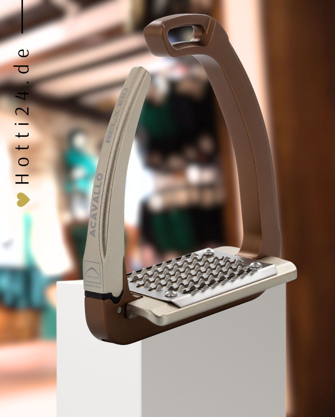 Acavallo »Sicherheitssteigbügel Rel-X 180 Golden Brown