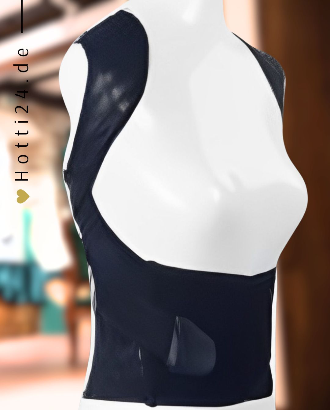 B-Stensgaard »Haltungsweste Shine Black