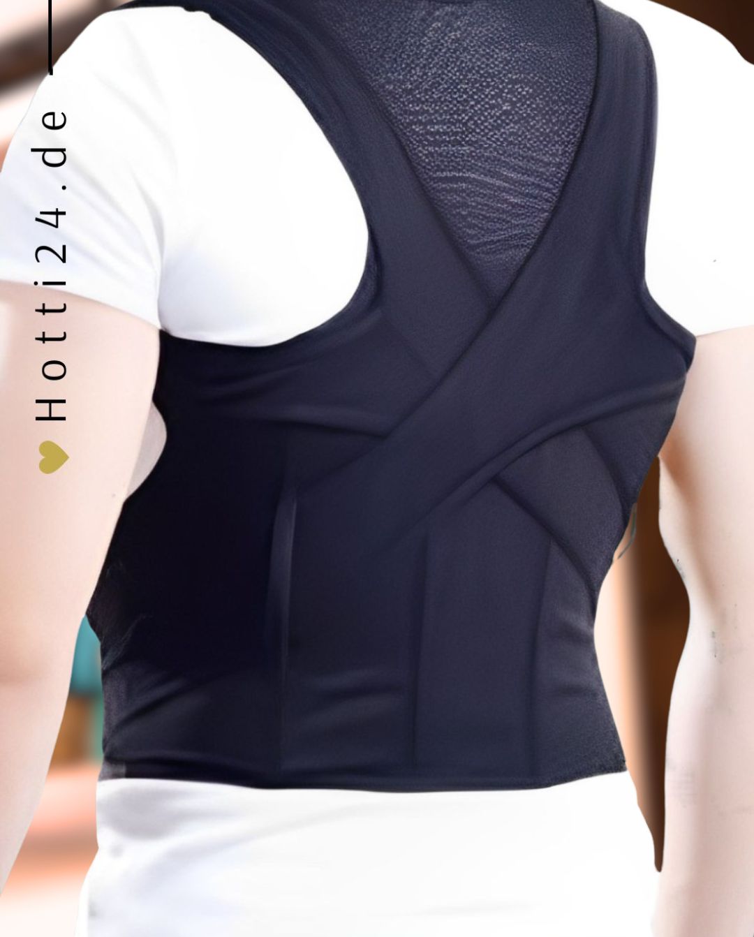 B-Stensgaard »Haltungsweste Shine Black