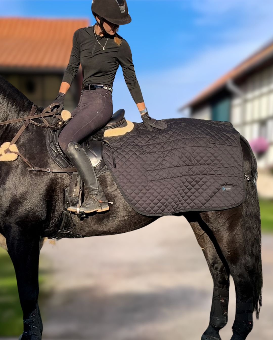 B-Stensgaard »Magnetfelddecke Ausreitdecke Black