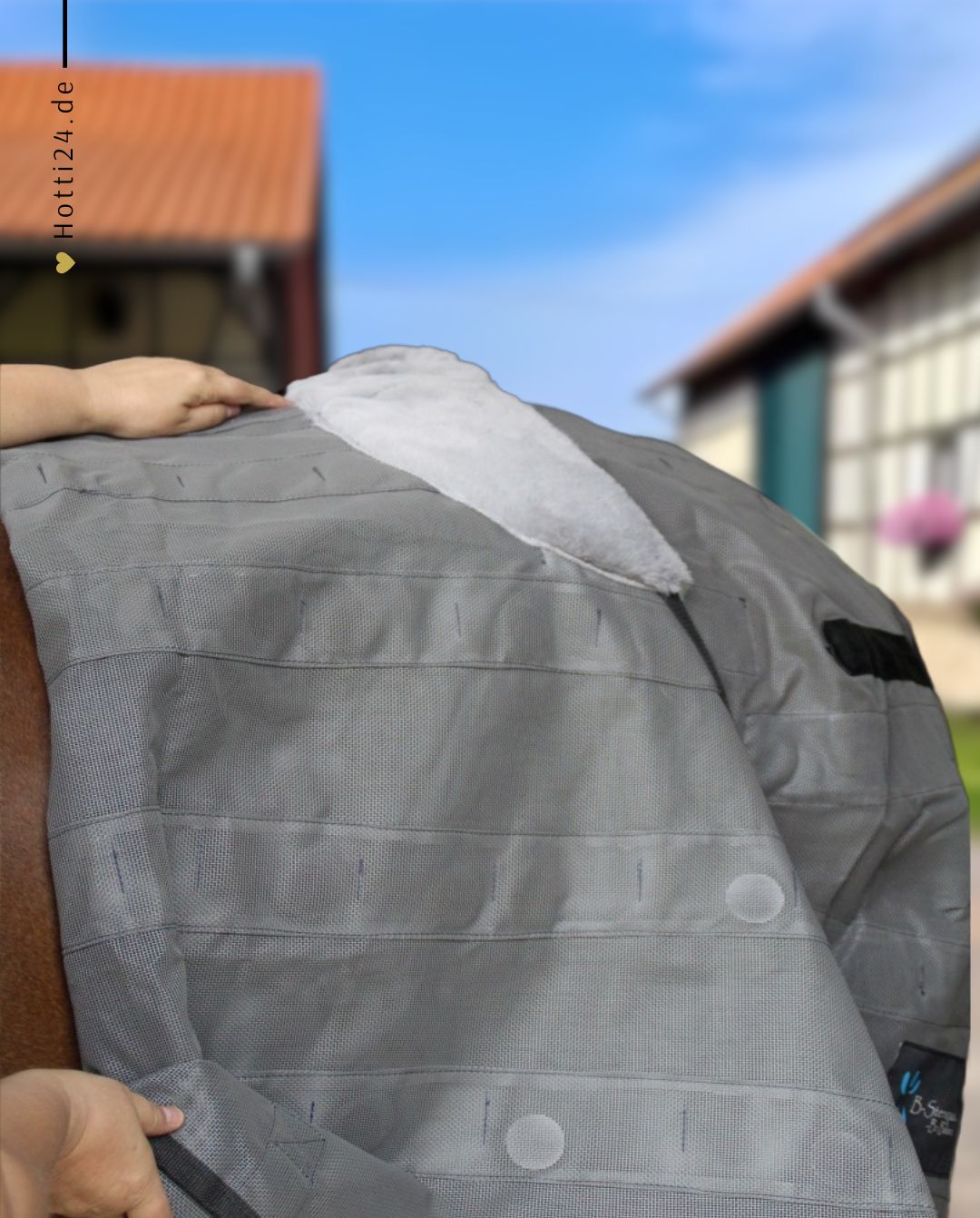 B-Stensgaard »Magnetfelddecke EquiMagnetic Grey