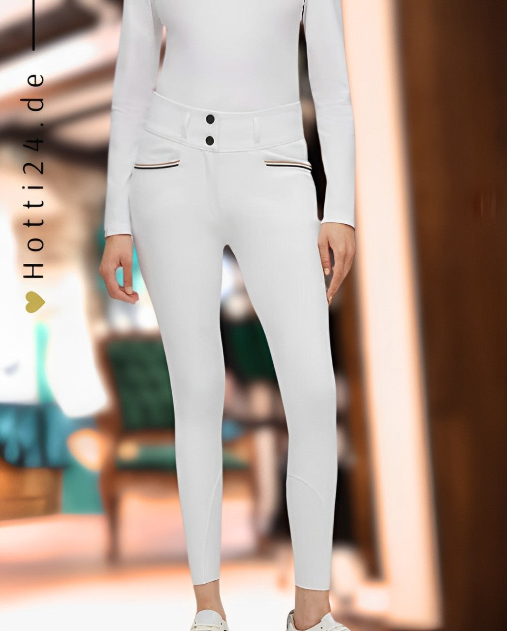 BOSS Equestrian »Reithose Hailey FullGrip White 🏷️