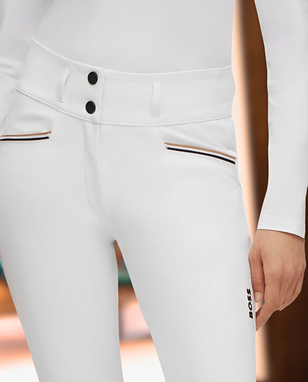 BOSS Equestrian »Reithose Hailey FullGrip White 🏷️