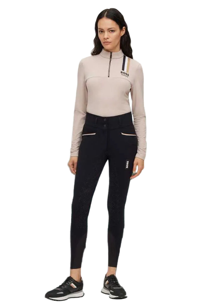 boss damen reithose hailey fullgrip B1W1303-001 schwarz