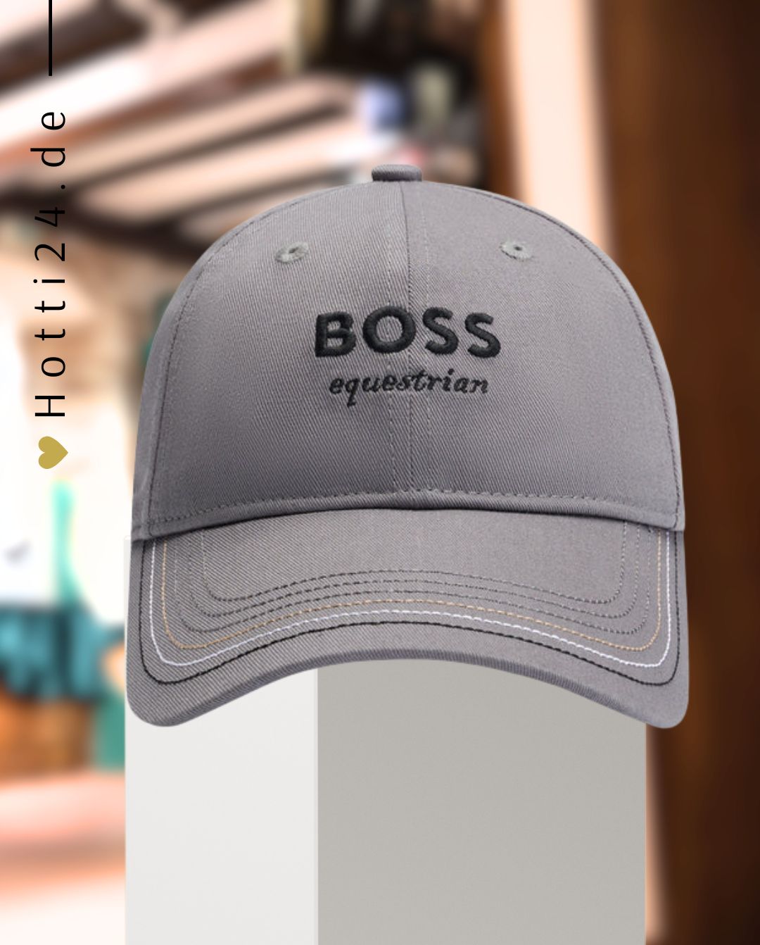 BOSS Equestrian »Cap Embroidery Grey