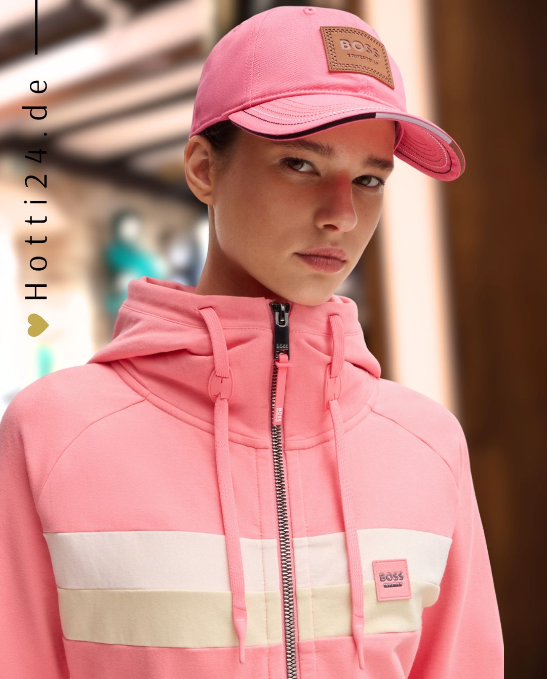 BOSS Equestrian »Cap Vintage Pink