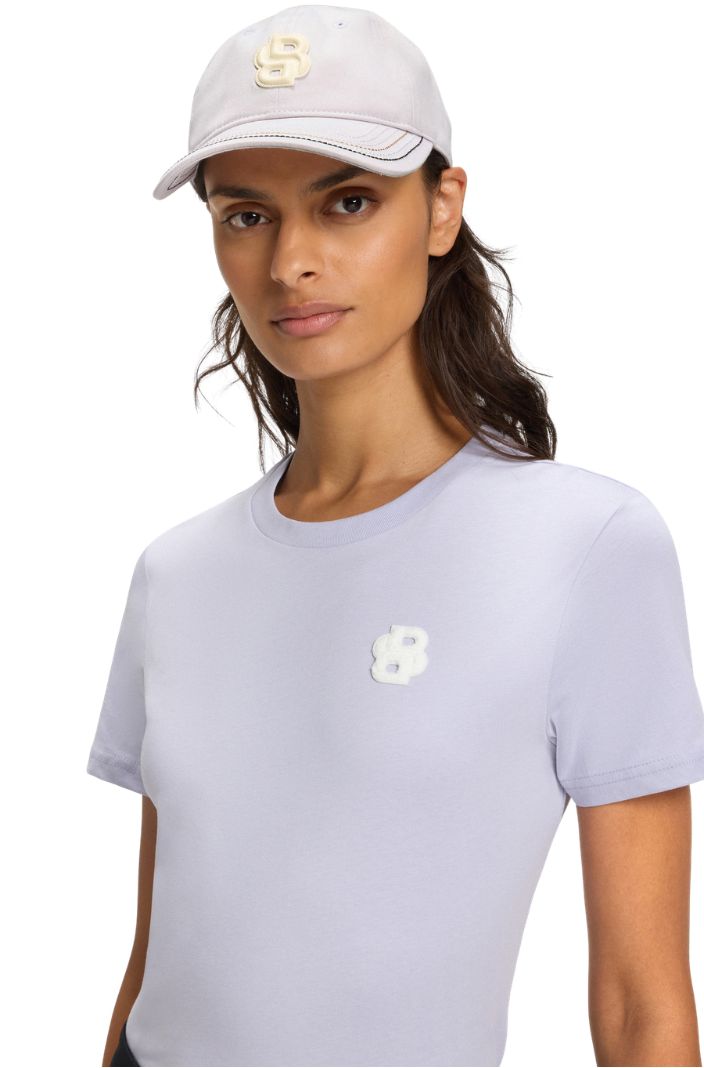 BOSS Equestrian »Damen Cap Leder BB Orchid