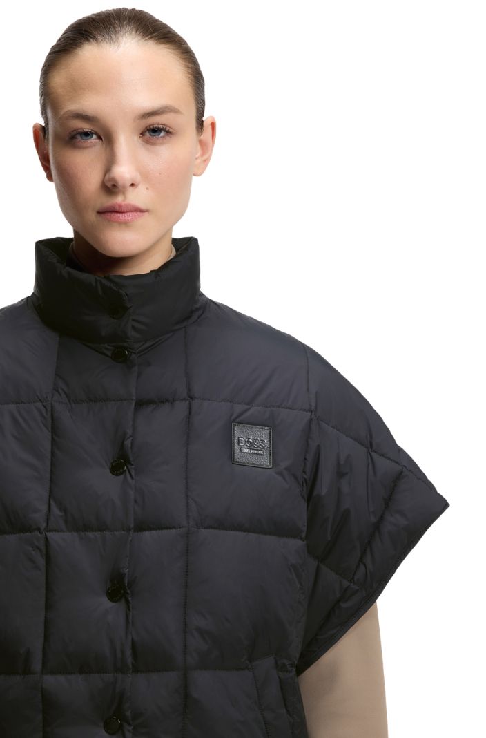 BOSS Equestrian Demi Down Cepe Schwarz