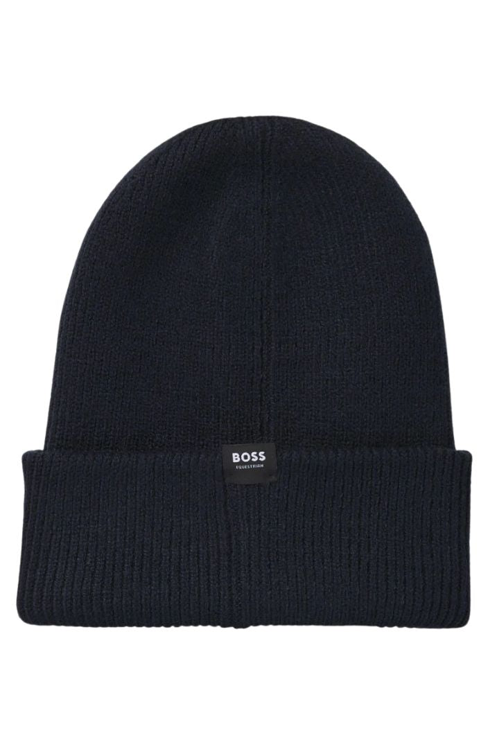BOSS Equestrian MĂŒtze High Cuff Sky Captain