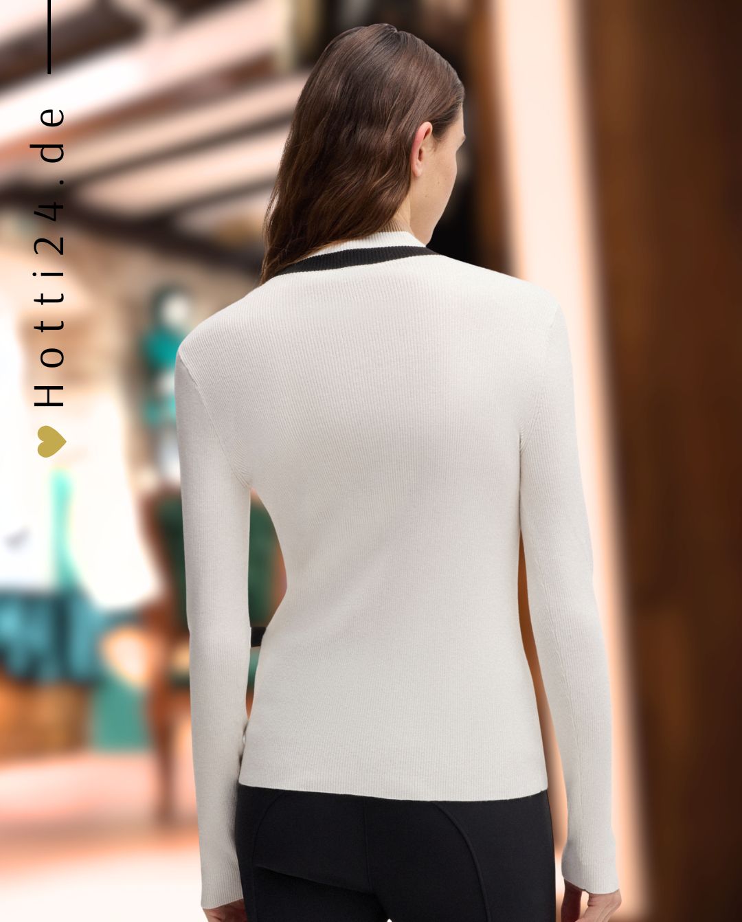 BOSS Equestrian »Pullover Abigal Signature Soft Cream