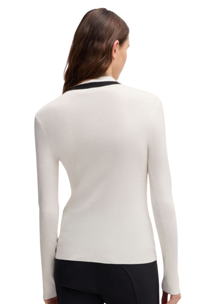 BOSS Equestrian "Pullover Abigal Signature Soft Cream