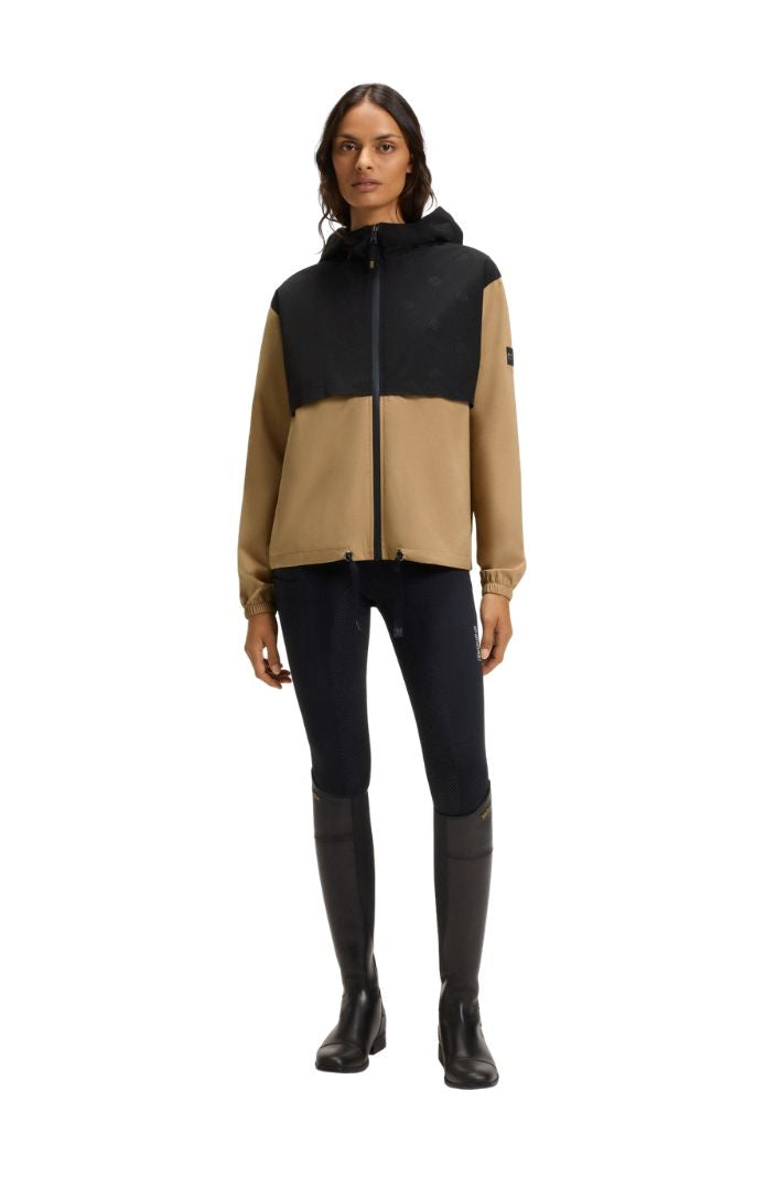 BOSS Equestrian Regenjacke Louise Black Camel