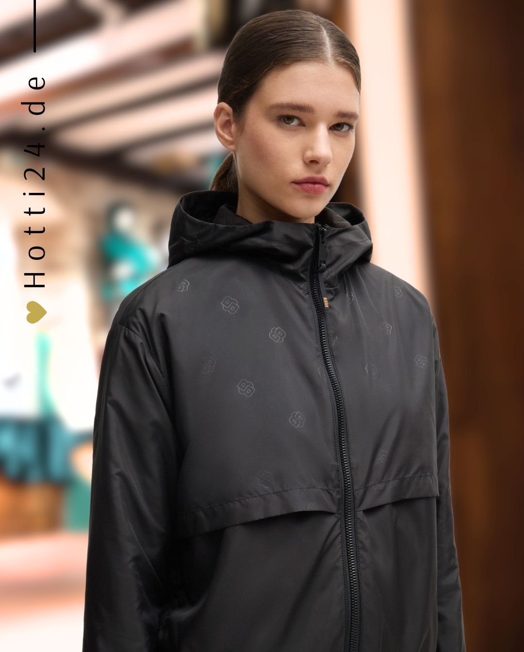 BOSS Equestrian »Regenjacke Louise Black