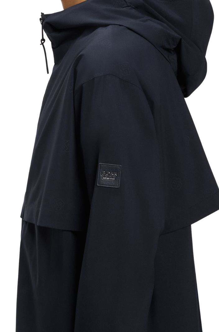 BOSS Equestrian Regenjacke Louise Sky Captain