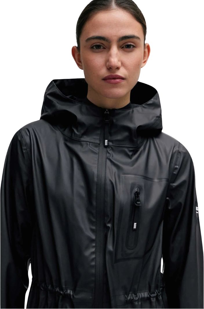 BOSS Equestrian Raincoat Phoebe Black