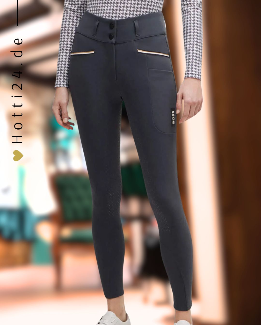 BOSS Equestrian »Reithose Hailey FullGrip Grey