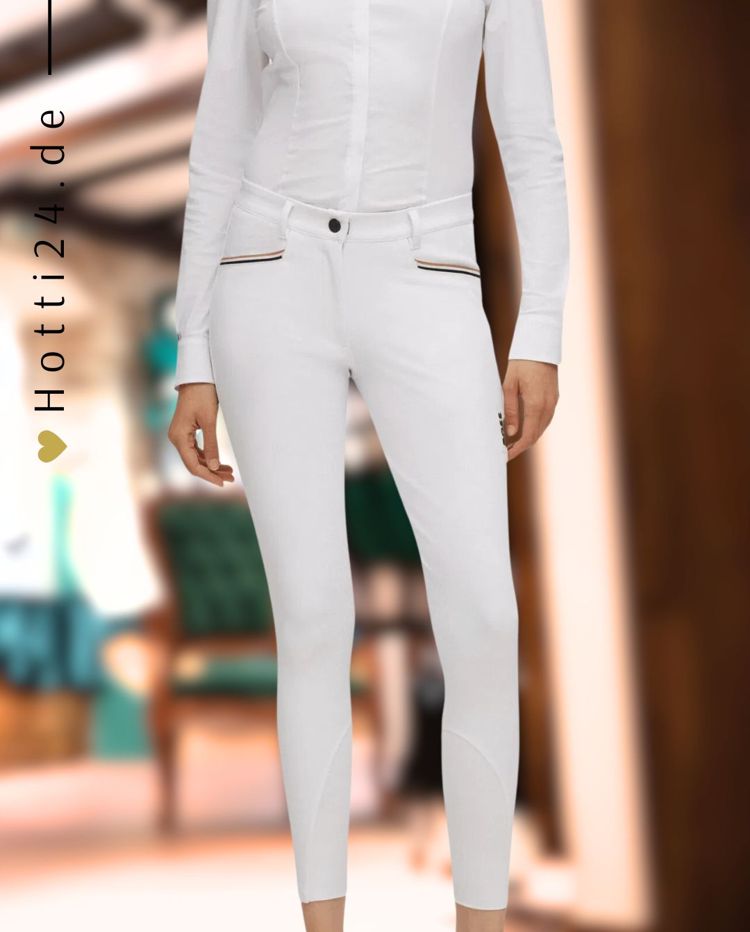 BOSS Equestrian »Reithose Hazel KnieGrip White 🏷️