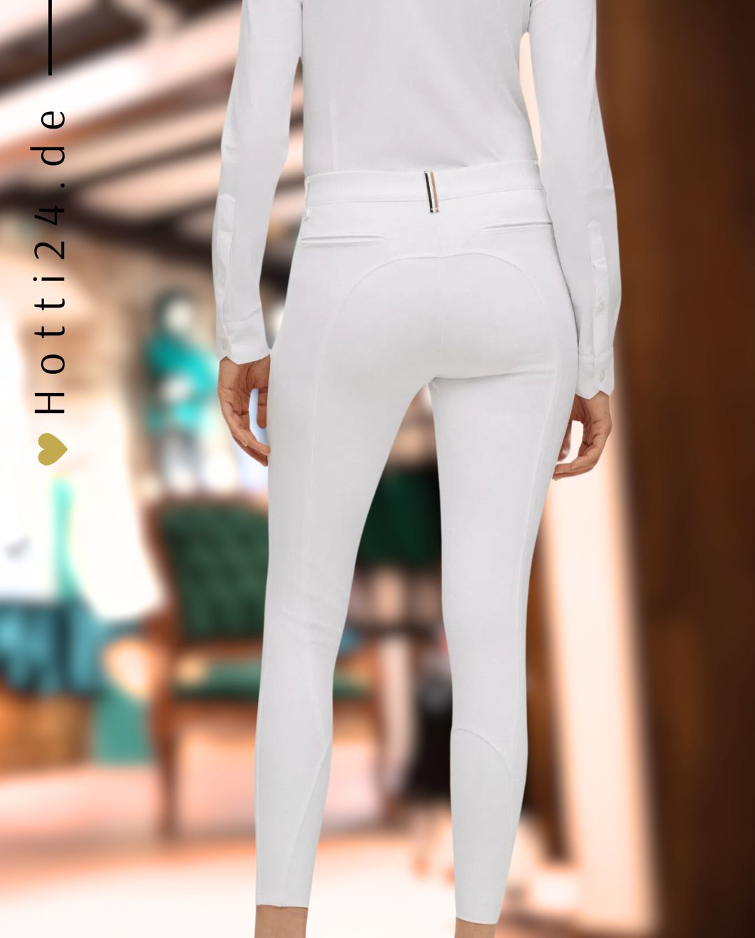 BOSS Equestrian »Reithose Hazel KnieGrip White 🏷️