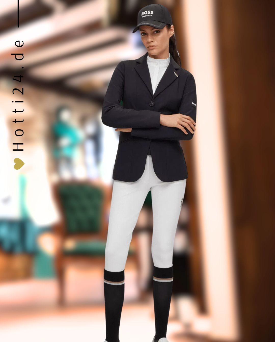 BOSS Equestrian »Reithose Hazel KnieGrip White 🏷️