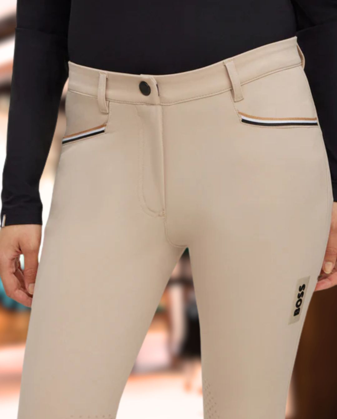 BOSS Equestrian »Reithose Hazel KnieGrip Beige