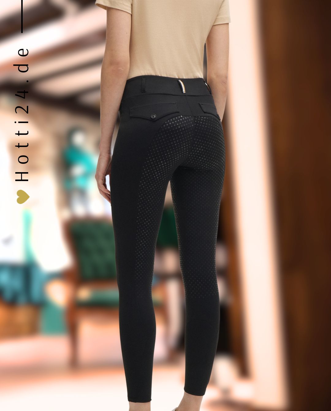 BOSS Equestrian »Reithose Hybrid FullGrip Black