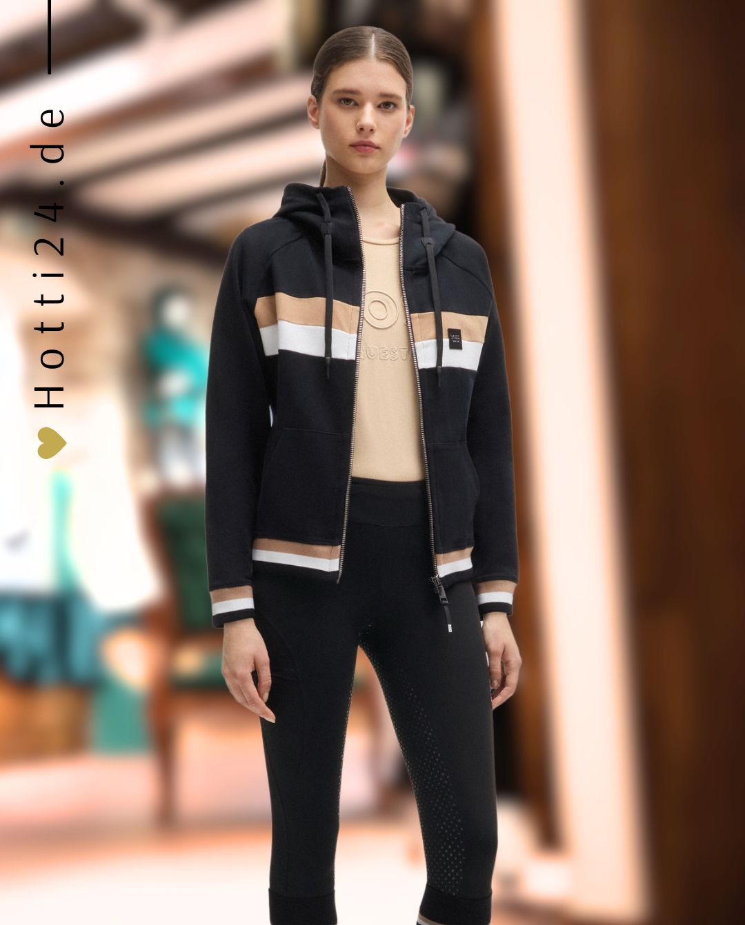 BOSS Equestrian »Reithose Hybrid FullGrip Black