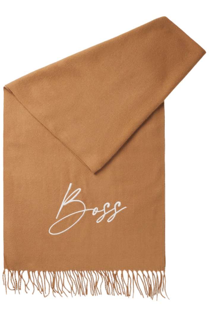 boss-equestrian-damen-schal-logo-camel