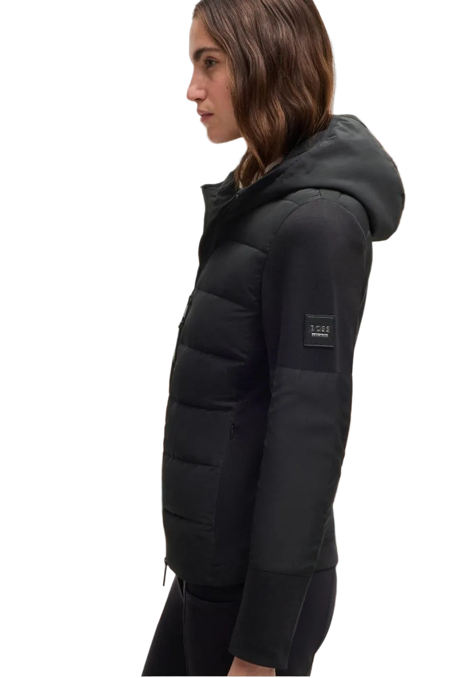 BOSS Equestrian Steppjacke Jessy Hybrid Schwarz