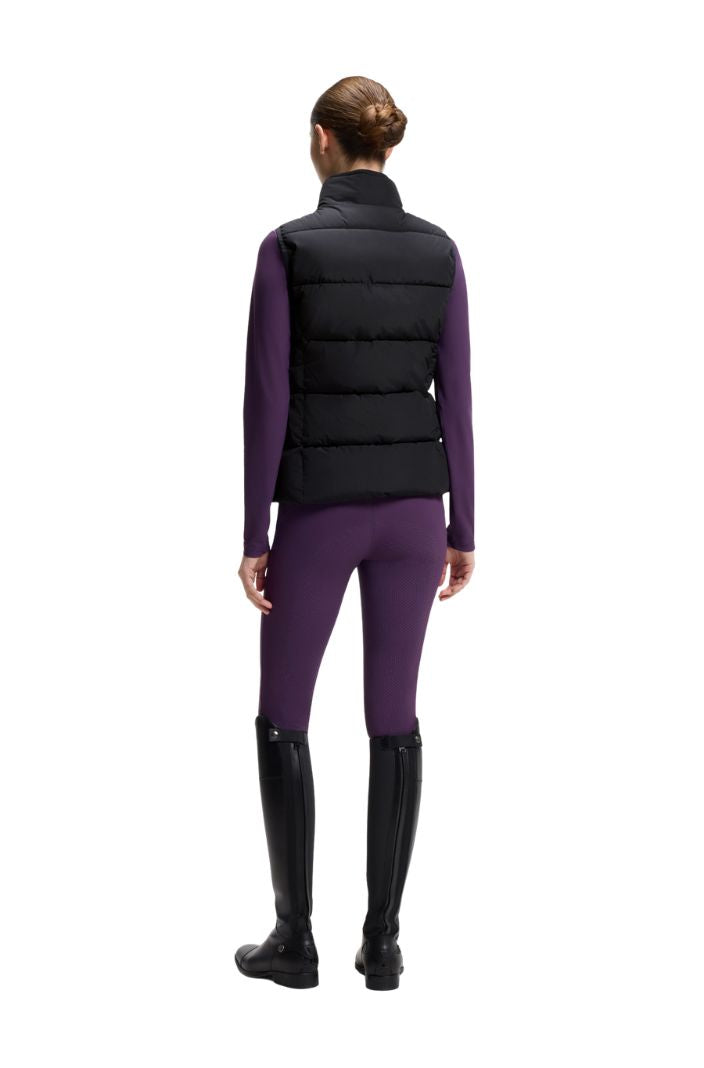 BOSS Equestrian Steppweste Viola Schwarz