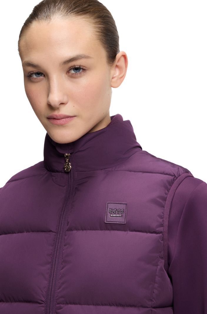 BOSS Equestrian Steppweste Viola Deep Violet