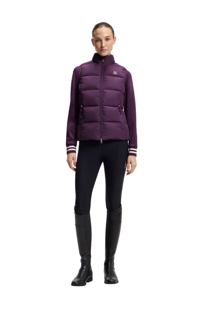 BOSS Equestrian Steppweste Viola Deep Violet