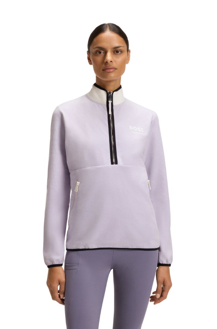 boss-equestrian-damen-sweatshirt-fedora-zip-orchid-b7w1201-553