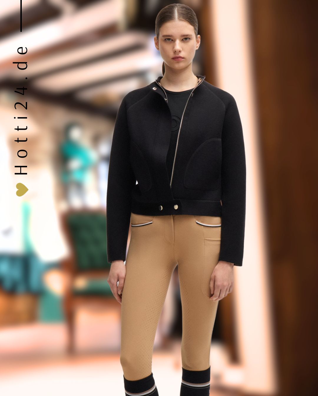 BOSS Equestrian »T-Shirt Maya Logo Black