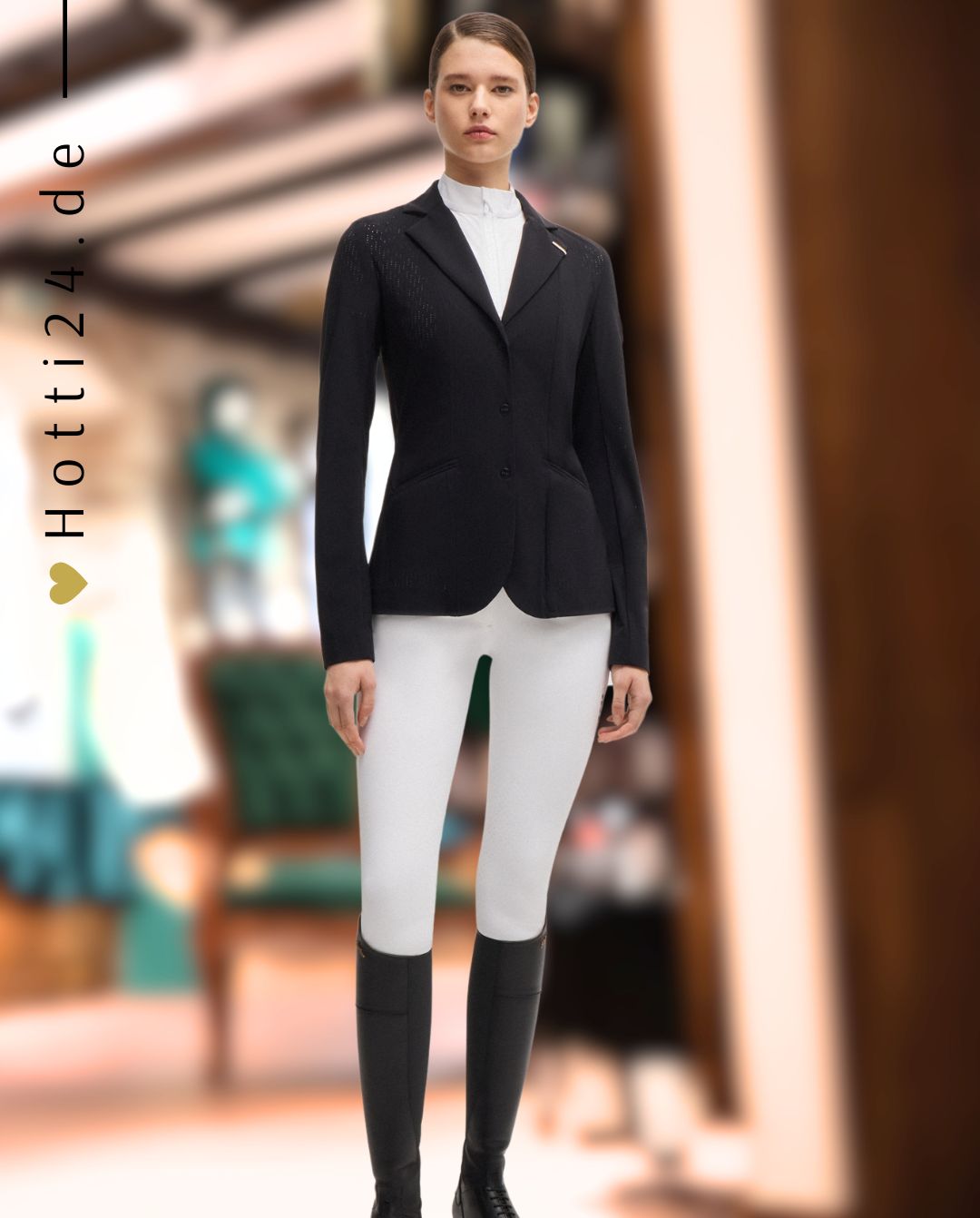 BOSS Equestrian »Trainingsshirt Maira Stripes