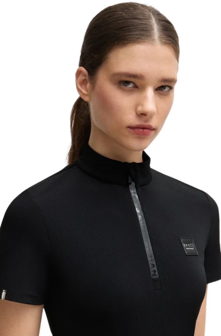 BOSS Equestrian Women's Riding Shirt Maira Stripes Black