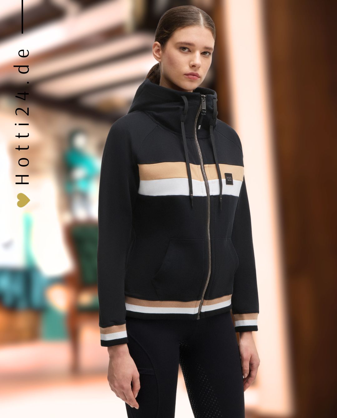 BOSS Equestrian »Trainingsjacke Riva Black