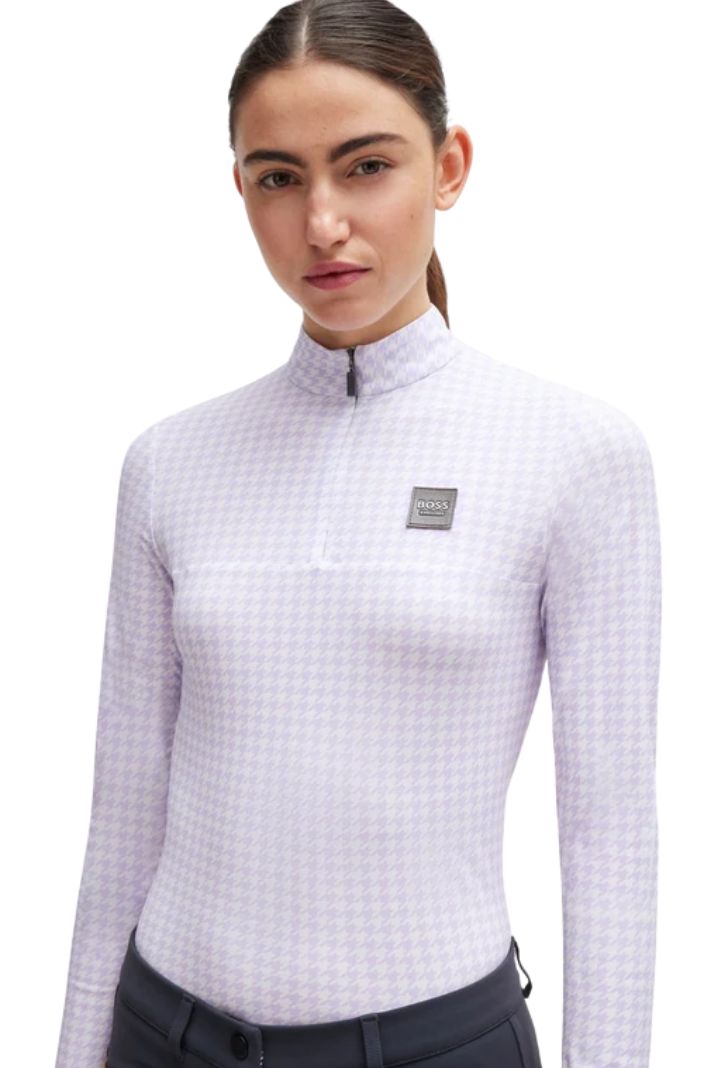 BOSS Equestrian Reitshirt Langarm Rachel Violet