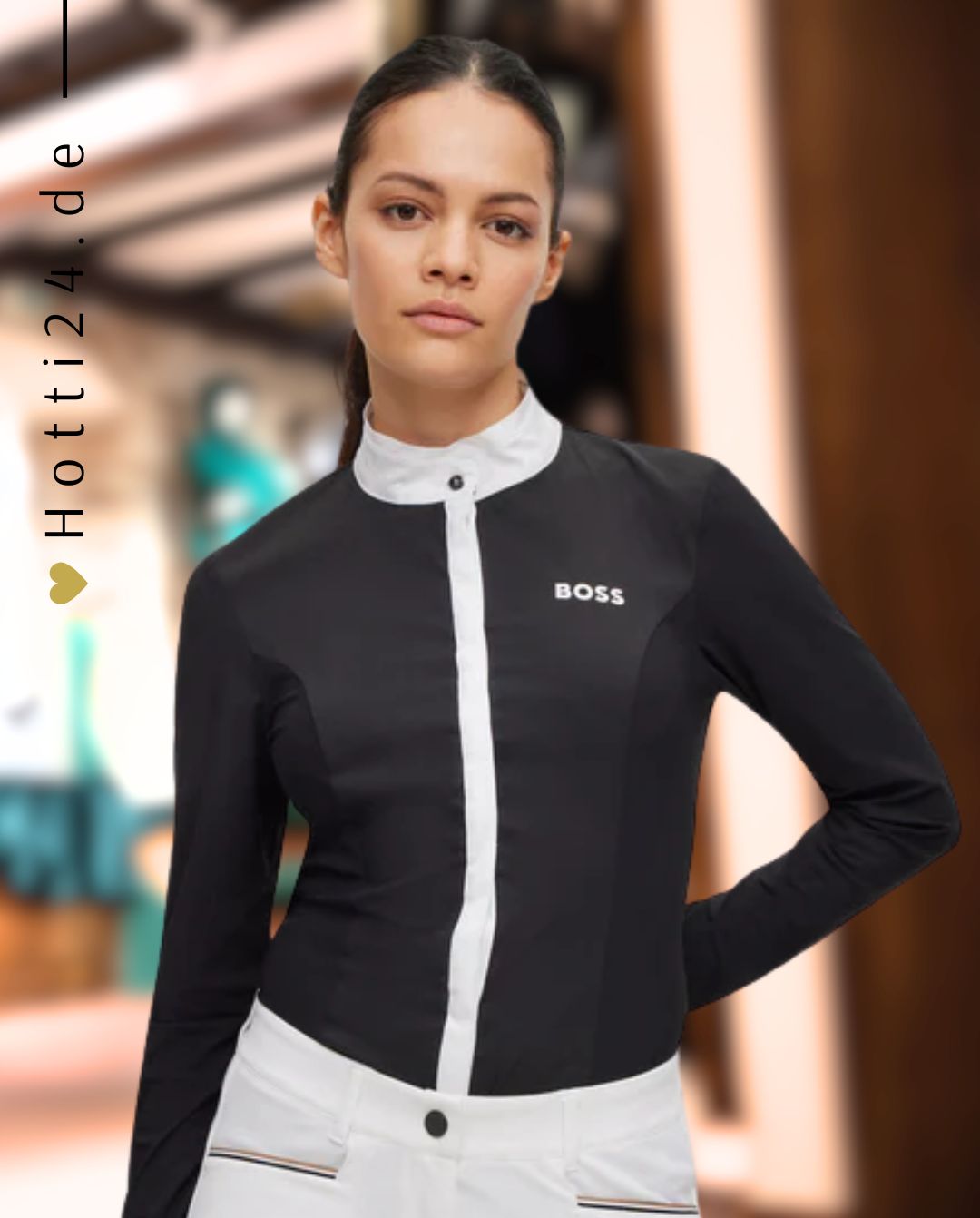 BOSS Equestrian »Turnierbluse Emma Winter Black