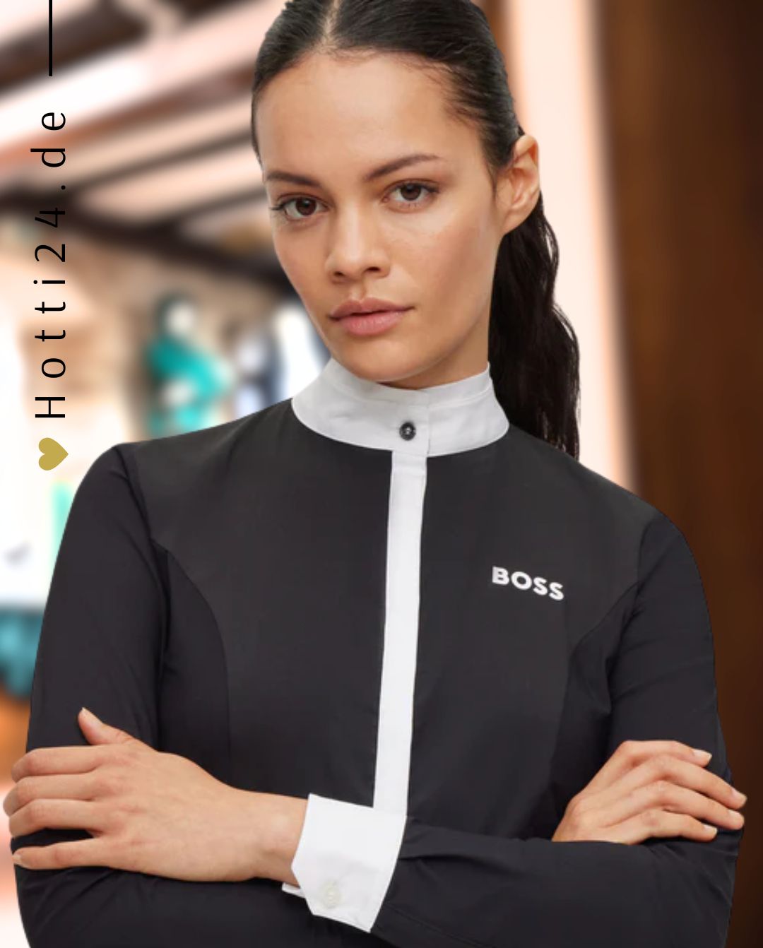 BOSS Equestrian »Turnierbluse Emma Winter Black