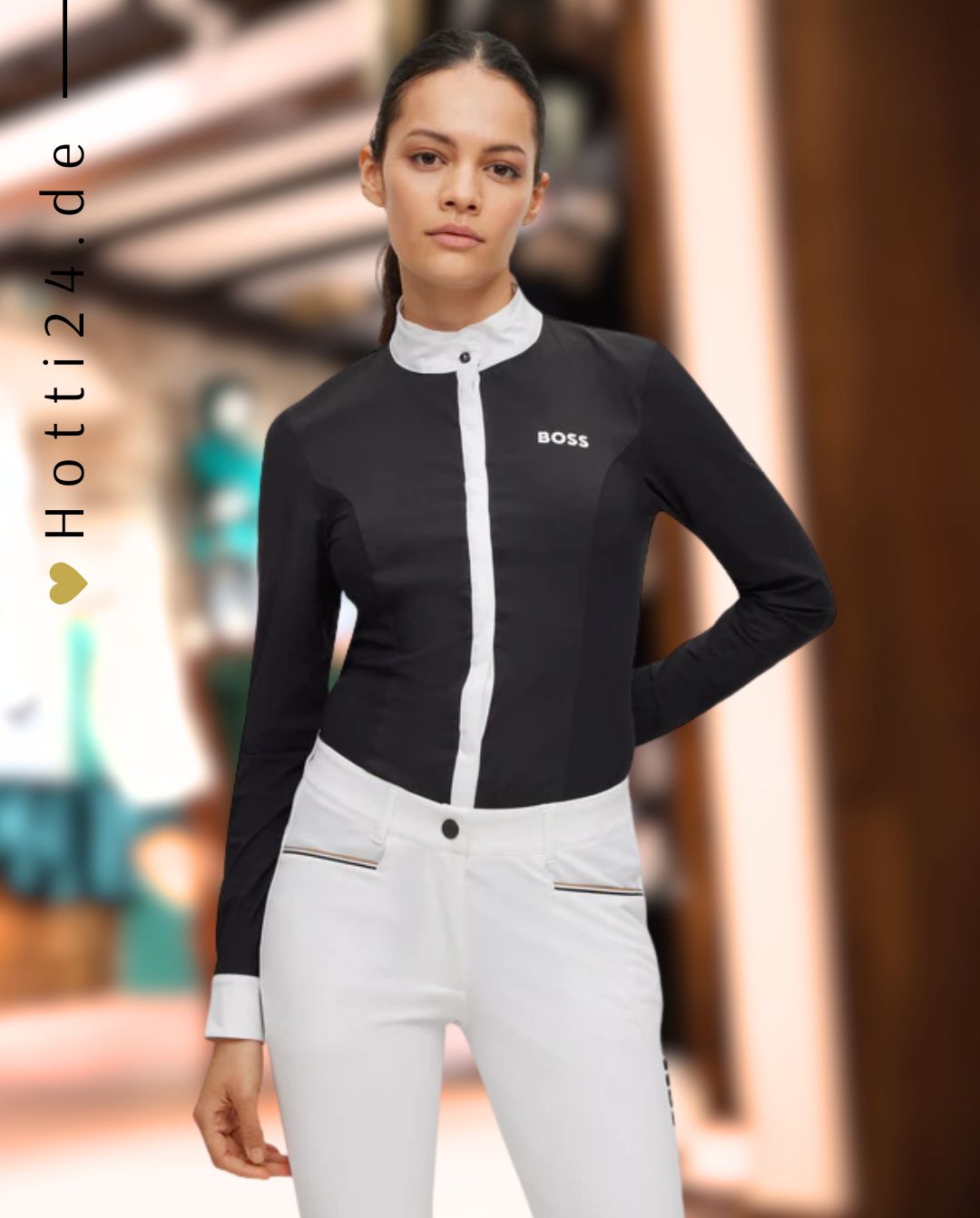 BOSS Equestrian »Turnierbluse Emma Winter Black