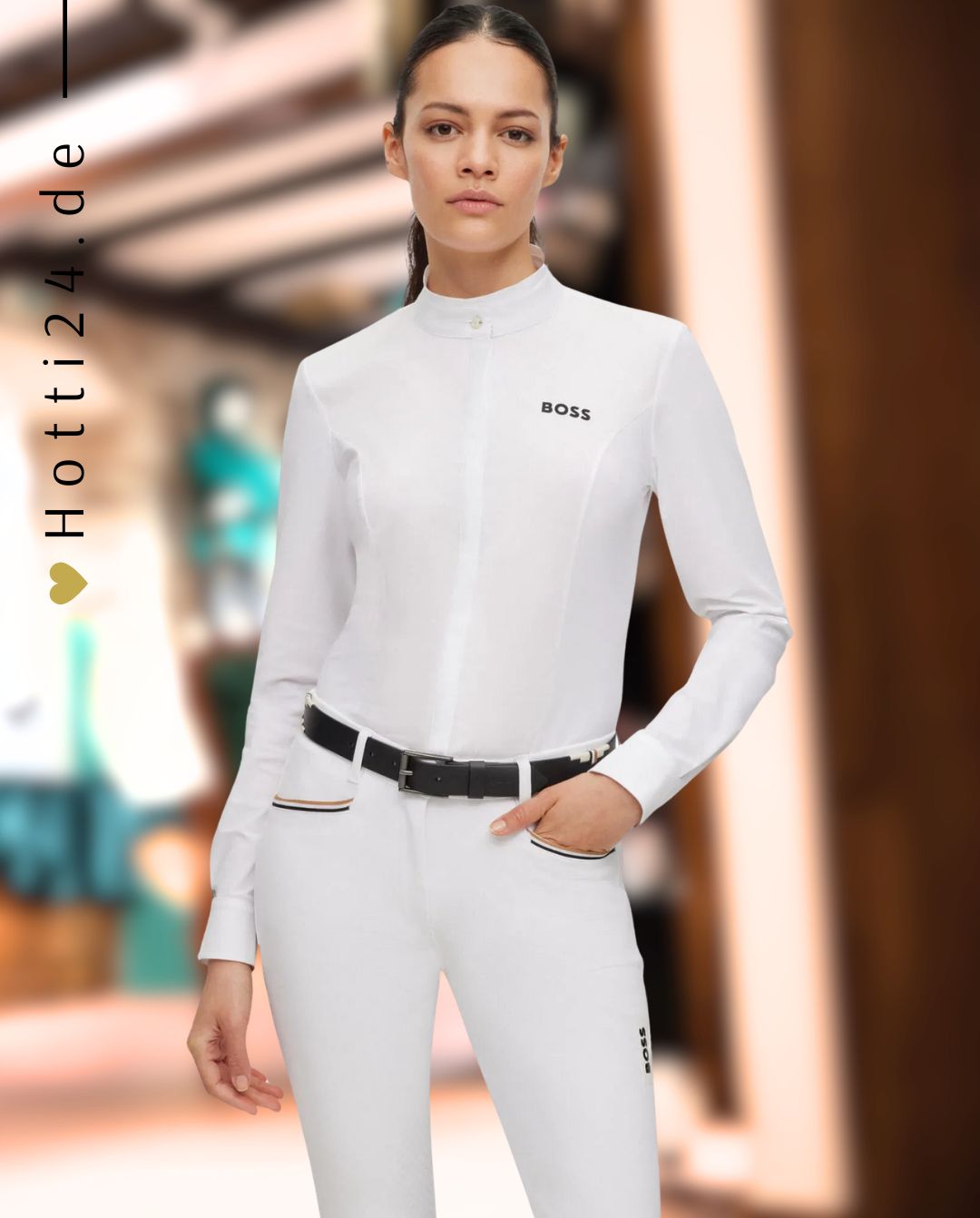 BOSS Equestrian »Turnierbluse Emma Winter White 🏷️